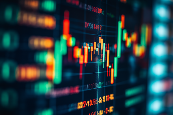 Diversified investment portfolio allocation charts
